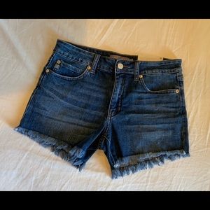 Dark Wash Denim Shorts